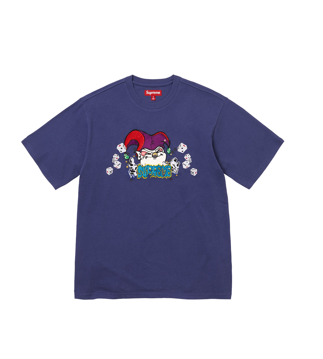 AOI Jester S/S Top Washed Navy