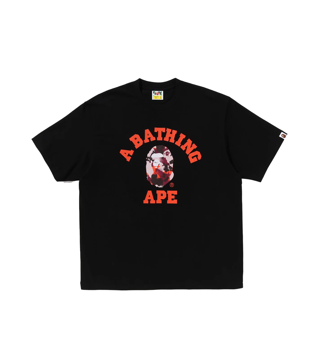 BAPE Map Camo College Relaxed Fit Tee