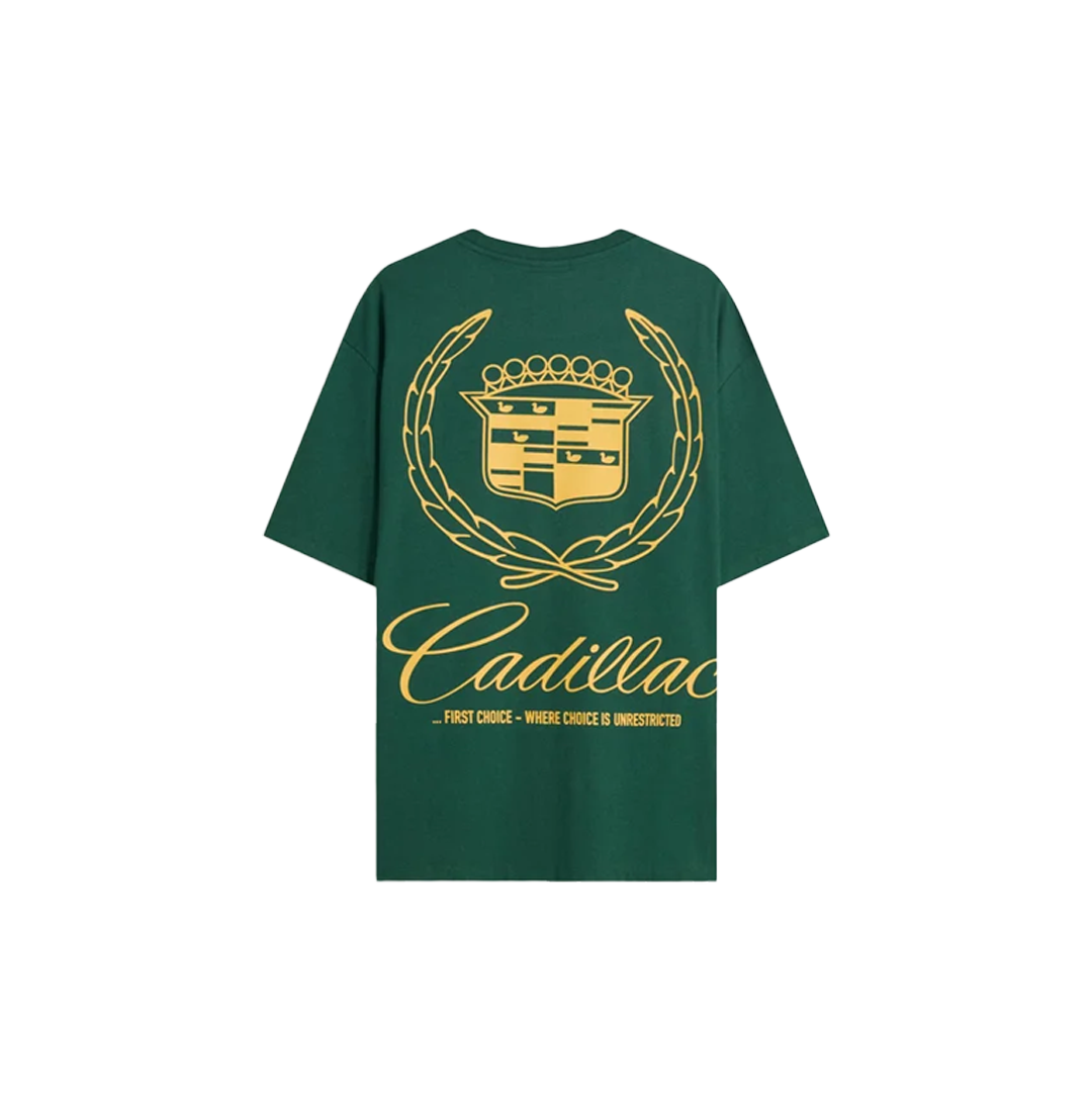Bershka Cadillac print short sleeve T-shirt