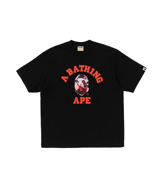 BAPE Map Camo  College Relaxed Fit Tee